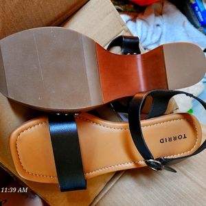 TORRID WEDGE SANDALS SIZE 11 & 12